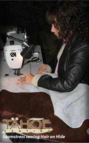 leather furniture seamstress